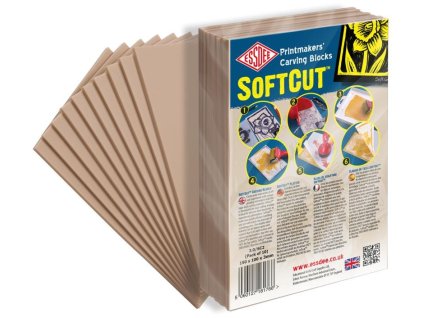 Lino na linoryt 10 x 15 cm