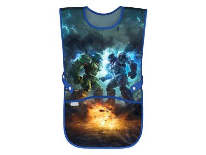 Dětská zástěra Roboti