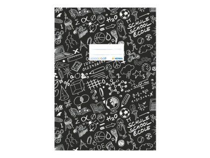 Obal na sešit A5 Schooldoo, černý