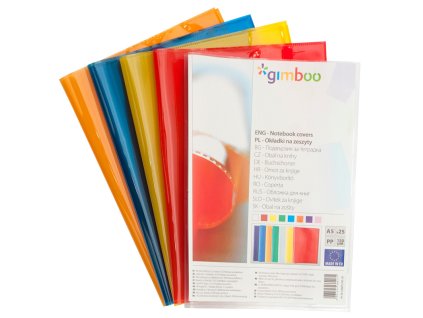 Obal na sešit A4 Donau, červený