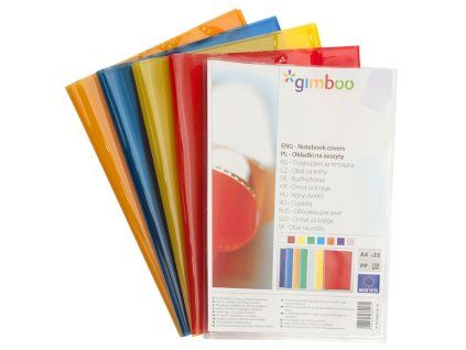 Obal na sešit A4 Donau, žlutý