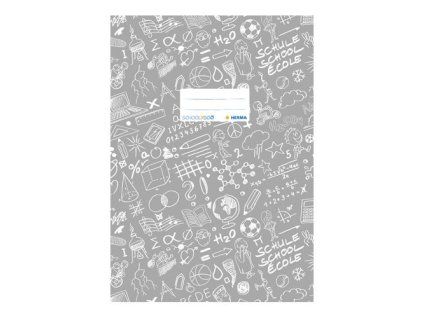 Obal na sešit A4 Schooldoo, šedý