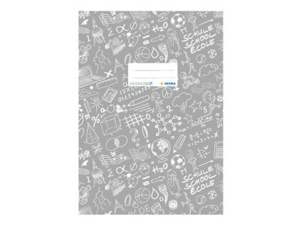 Obal na sešit A4 Schooldoo, šedý