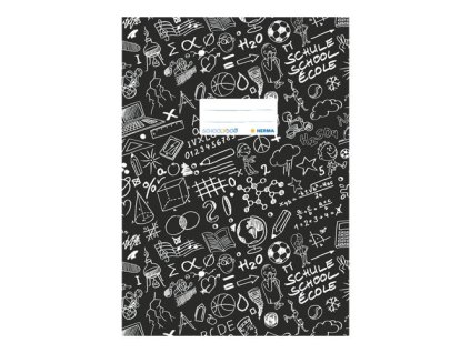 Obal na sešit A4 Schooldoo, černý