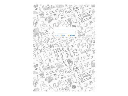 Obal na sešit A4 Schooldoo, bílý