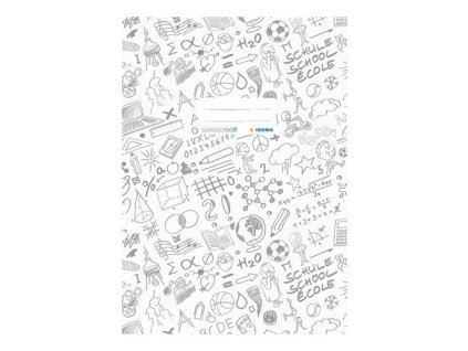 Obal na sešit A4 Schooldoo, bílý