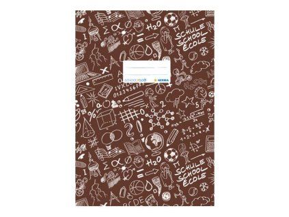 Obal na sešit A4 Schooldoo, hnědý