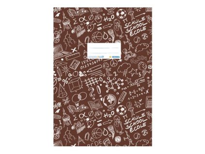 Obal na sešit A4 Schooldoo, hnědý