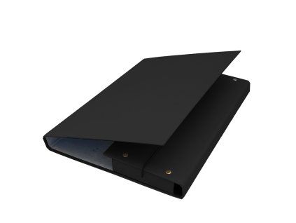 Box na sešity A4 matný černý