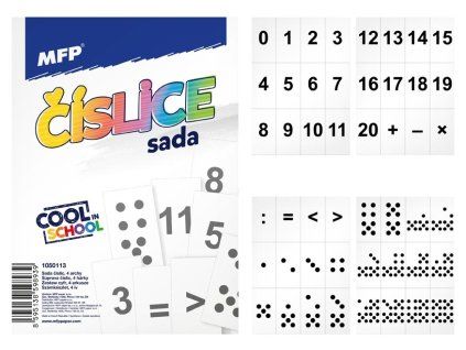 Sada číslic pro 1.třídu