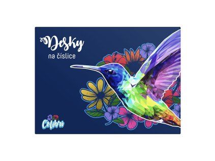 Desky na číslice A5, Kolibřík