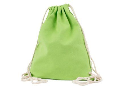Sáček na tělocvik Backy textilní, zelený