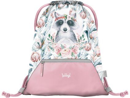 Sáček na tělocvik s kapsou Mýval