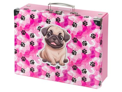 Kufřík Tlapky s kováním, skládací