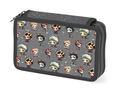 Penál dvoupatrový Anime mascots