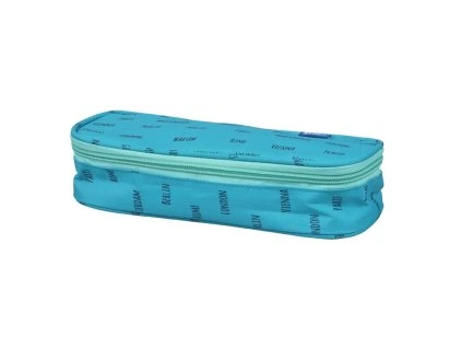 Penál - etue Cool School, tyrkysový