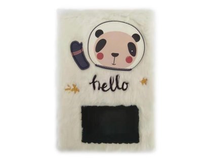 Zápisník A5 Hello, plyšový