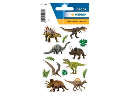 Samolepky dětské, Dinosauři