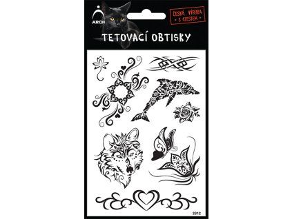 Dětské tetovací obtisky - černé