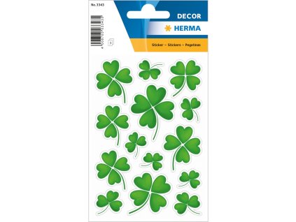 Samolepky dětské, Čtyřlístky