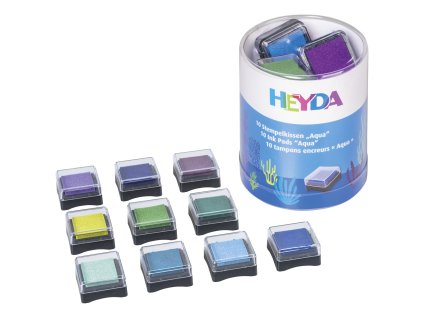 Sada razítkovacích polštářků, Voda, 10 ks