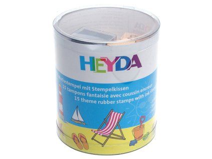 Sada razítek, 15 ks, Dovolená