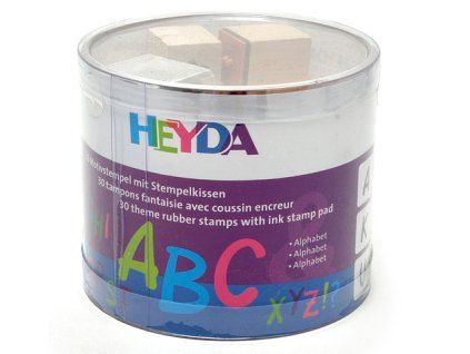 Sada razítek, Abeceda, 30 ks