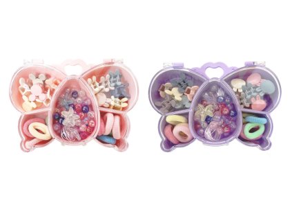 Vlasové doplňky set v krabičce, 12,5 cm