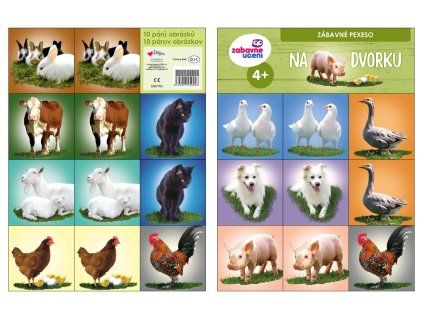 Pexeso Na dvorku