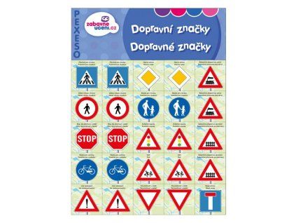 Pexeso Dopravní značky