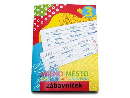 Zábavný blok - Jméno, město