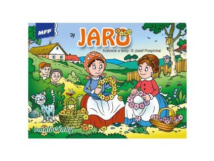 Omalovánky A5 - Jaro