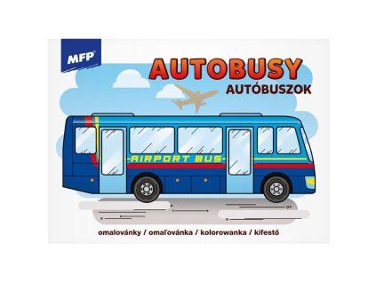 Omalovánky A5 - Autobusy