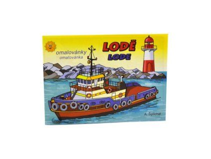 Omalovánky A5 - Lodě