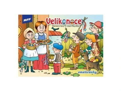 Omalovánky A5 - Velikonoce