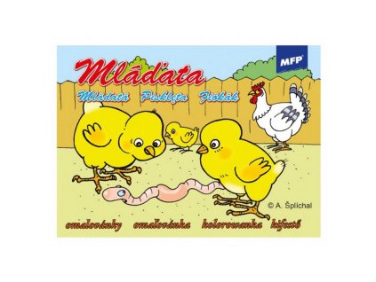 Omalovánky A5 - Mláďata