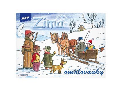 Omalovánky A5 - Zima