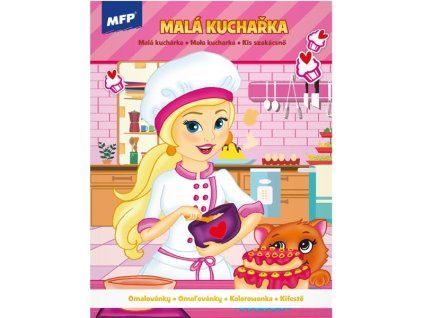 Omalovánky A4 - Malá kuchařka