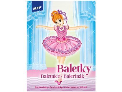 Omalovánky A4 - Baletky