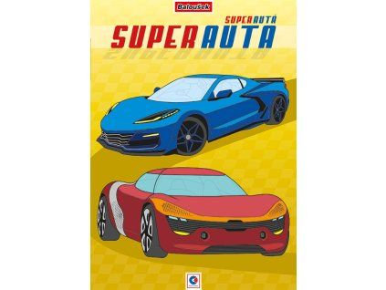 Omalovánky A4 - Superauta