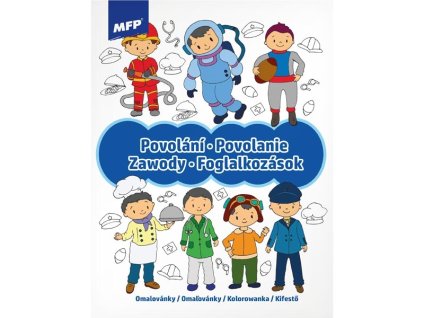 Omalovánky A4 - Povolání
