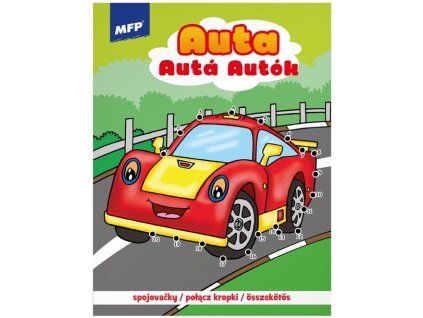 Omalovánky/Spojovačky A4 - Auta