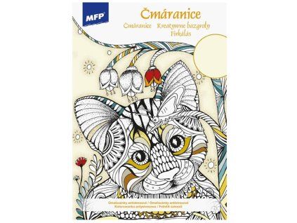 Omalovánky antistresové A4 - Čmáranice