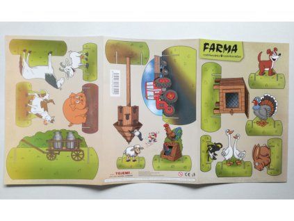 Vystřihovánky Farma