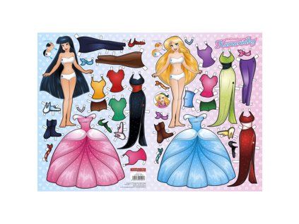 Vystřihovánky Kamarádky