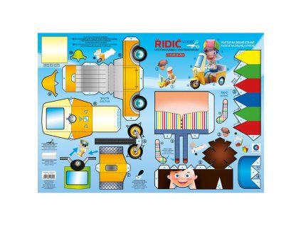 Vystřihovánky Řidič