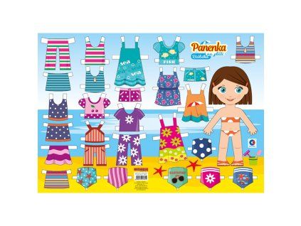 Vystřihovánky Panenka