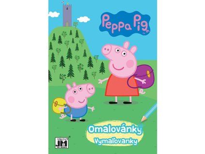 Omalovánky A5 - Prasátko Peppa