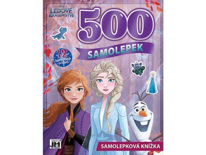 500 samolepek - Ledové království