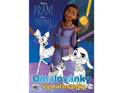 Omalovánky A4 - Přání